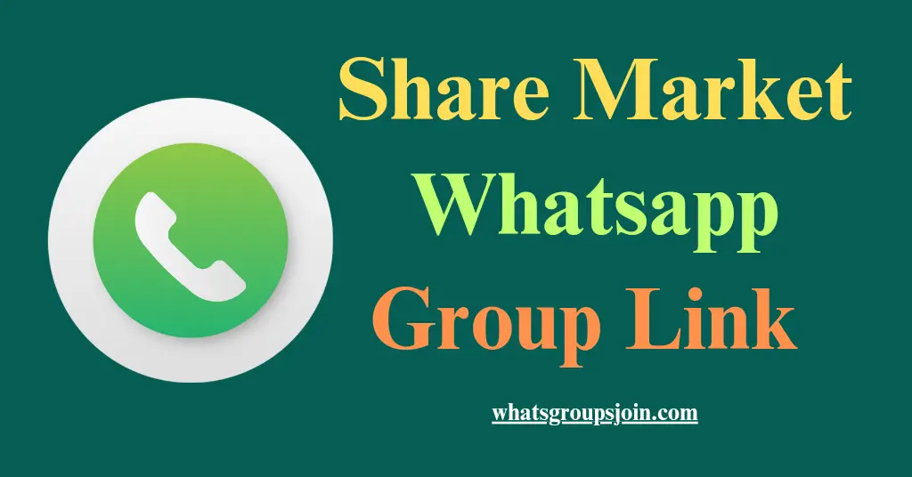 share market whatsapp group
