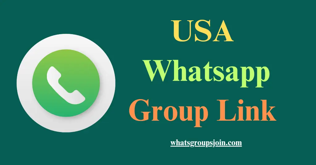 usa whatsapp group