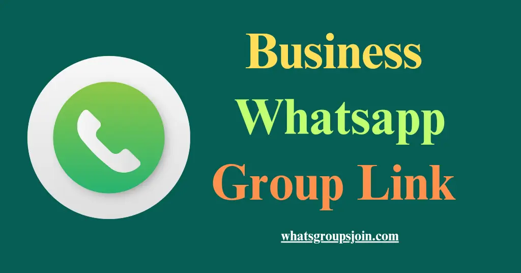 business whatsapp group link