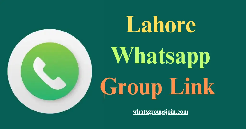 Lahore whatsapp group link