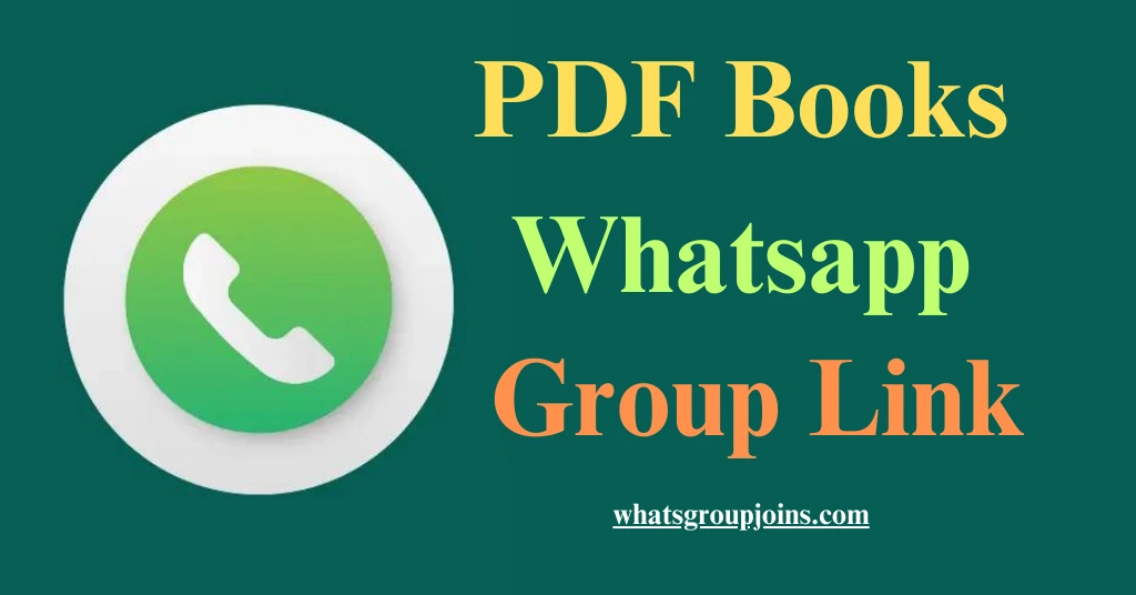 pdf books whatsapp group links